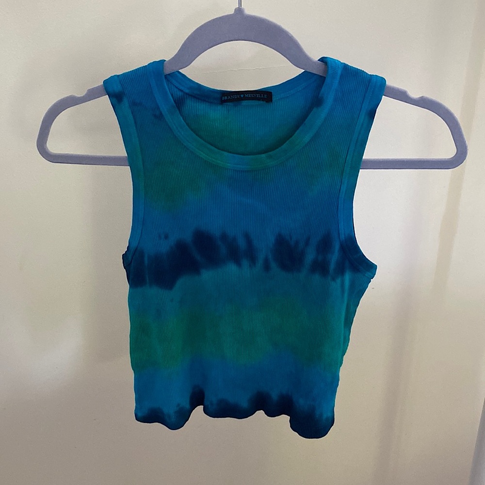 Tie dye crop top